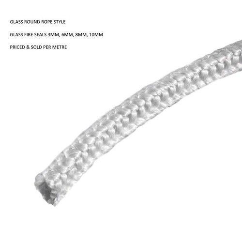 Stove rope gasket - seal, for