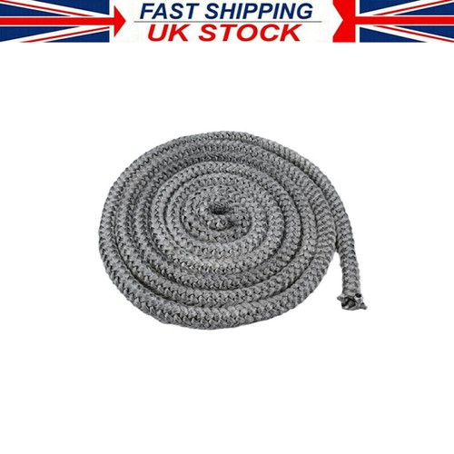 10mm black stove rope - 3m,